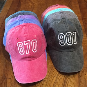 Area Code and Zip code hat