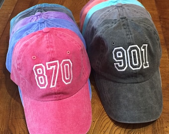 Area Code and Zip code hat