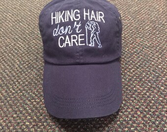 Hiking hair don't care