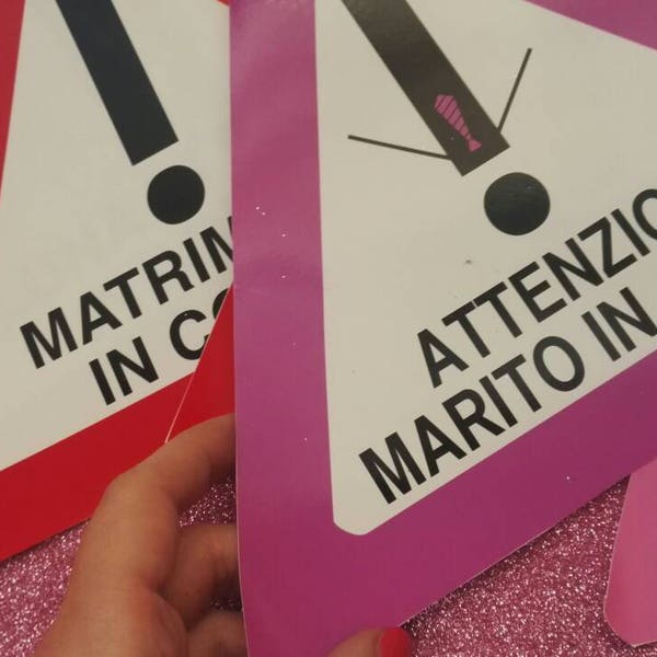 Set di braccialetti per addio al nubilato per la sposa