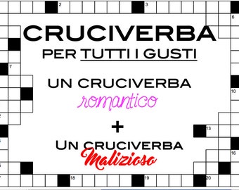 Cruciverba! Cruciverba Matrimonio! Cruciverba per Addio al Nubilato! Cruciverba per Addio al Celibato ! Cruciverba per Anniversario!