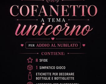 Addio al nubilato a tema unicorno!