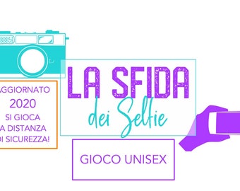 La sfida dei Selfie! Gioco UNISEX! Selfie sfida! Il gioco dei selfie! Gioco per Compleanno! Gioco per laurea! Gioco per Addio al Nubilato!