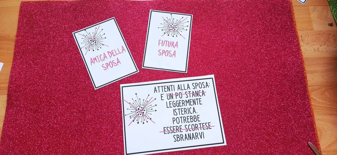 Set Accessori Per Addio Al Nubilato 34 Pezzi – Cornice Selfie E Oggetti Di Scena – Oro Rosa - 2