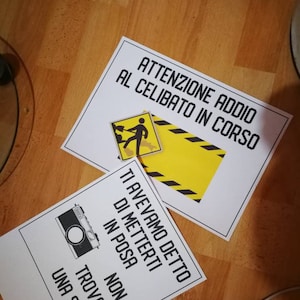 Accessori per addio al celibato