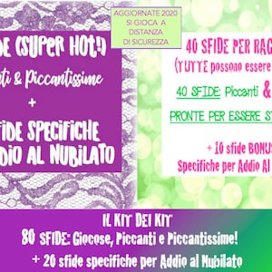 80 sfide Penitenze! Piu' di 10 sfide specifiche per addio al nubilato