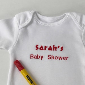Sign The Onesie® Baby Shower Guest Book Alternative, Personalized Guest Book Baby Shower, Neutral Baby Shower Game Ideas, Baby Shower Ideas