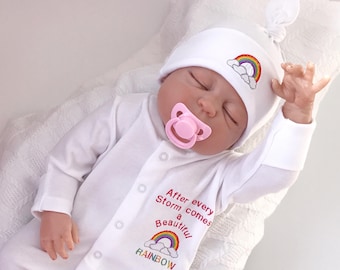 After Every Storm Comes a Rainbow Baby Outfit