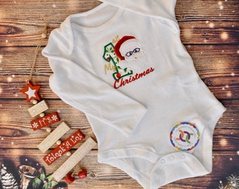 My First Christmas, My First Christmas Outfit, Newborn Christmas outfit, Newborn Christmas hat, Baby Boy Christmas Outfit, Baby girl Outfit