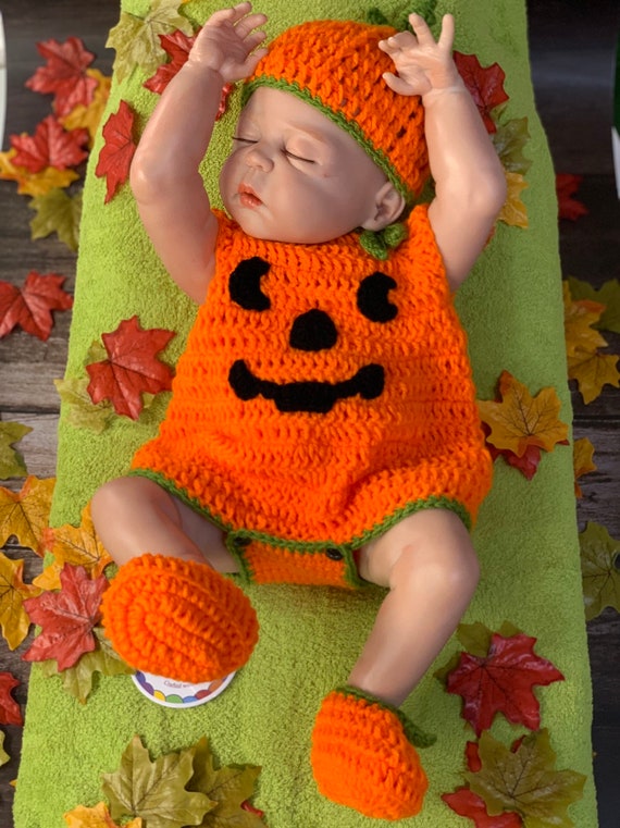 pumpkin halloween costume baby