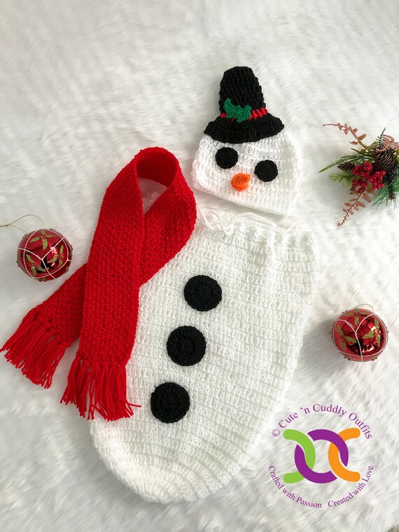 baby snowman outfit