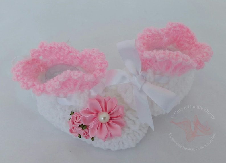Crochet Baby Outfit Pattern: Cardigan, Bonnet & Booties (PDF Download) image 9