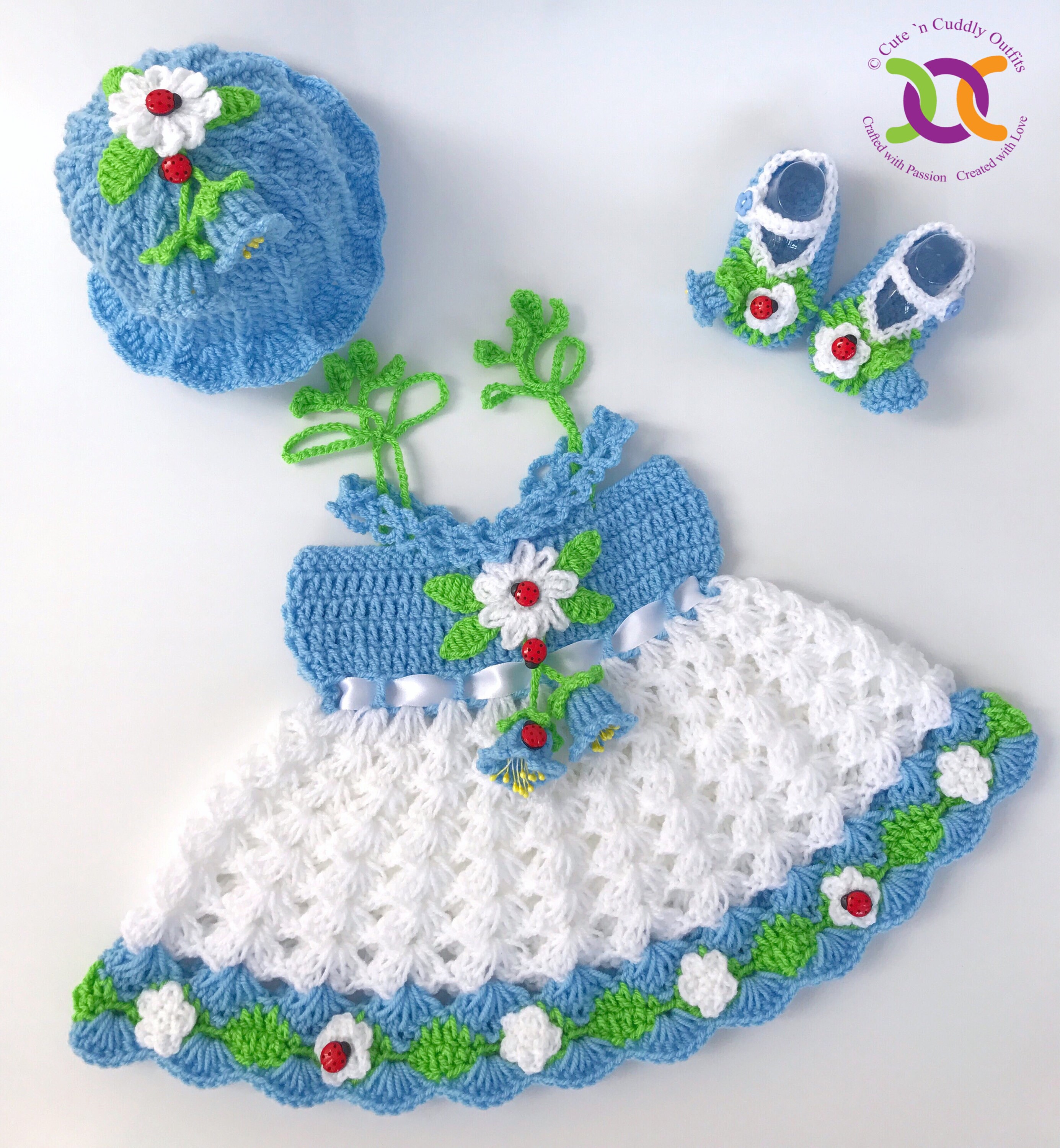 Crochet Baby Pattern Baby Crochet Dress Pattern Baby Girl | Etsy