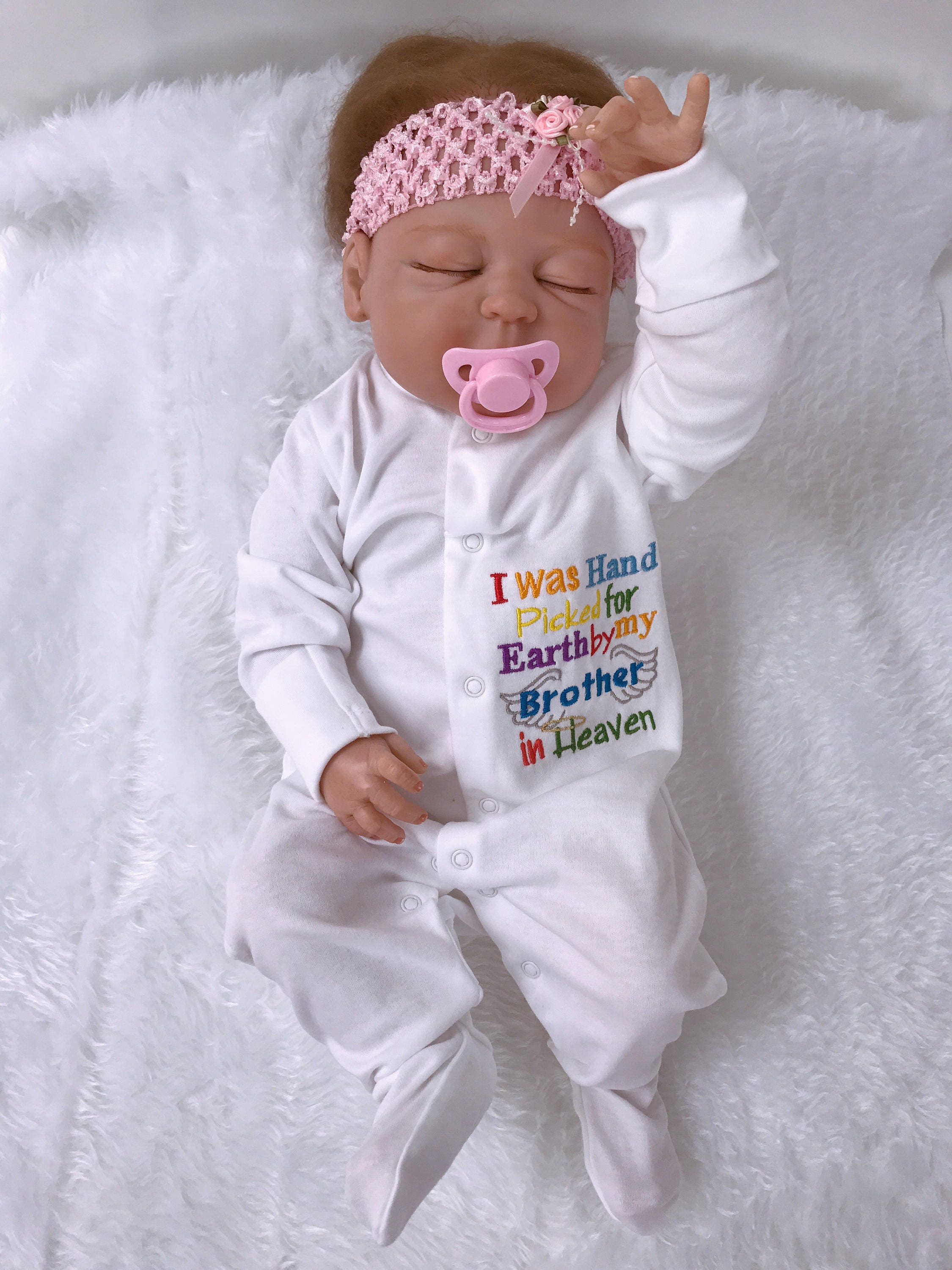 Personalized Rainbow Baby Gifts Rainbow baby Outfit Etsy