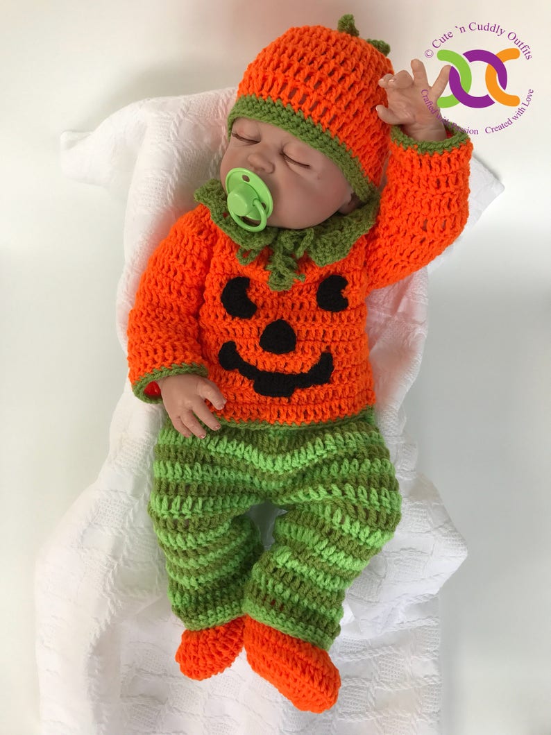 Crochet baby pattern Crochet boy Halloween costume Crochet Etsy