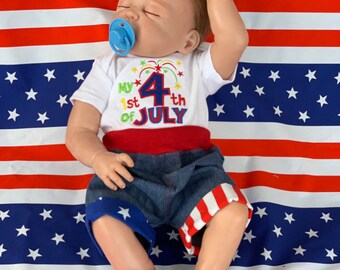 Independence Day Outfit 4th of July Outfit Coming Home Outfit Boy 4th of July Baby Boy Outfit Independence Day Shirt Clothing Boys Clothing Baby Boys Clothing Clothing Sets 4th of July Shirt 