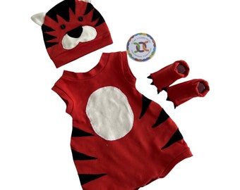 Newborn baby Tiger Outfit, Baby Tiger Halloween Costume, Halloween Costume baby, Baby Tiger Outfit, 1st Halloween Outfit, Newborn Halloween