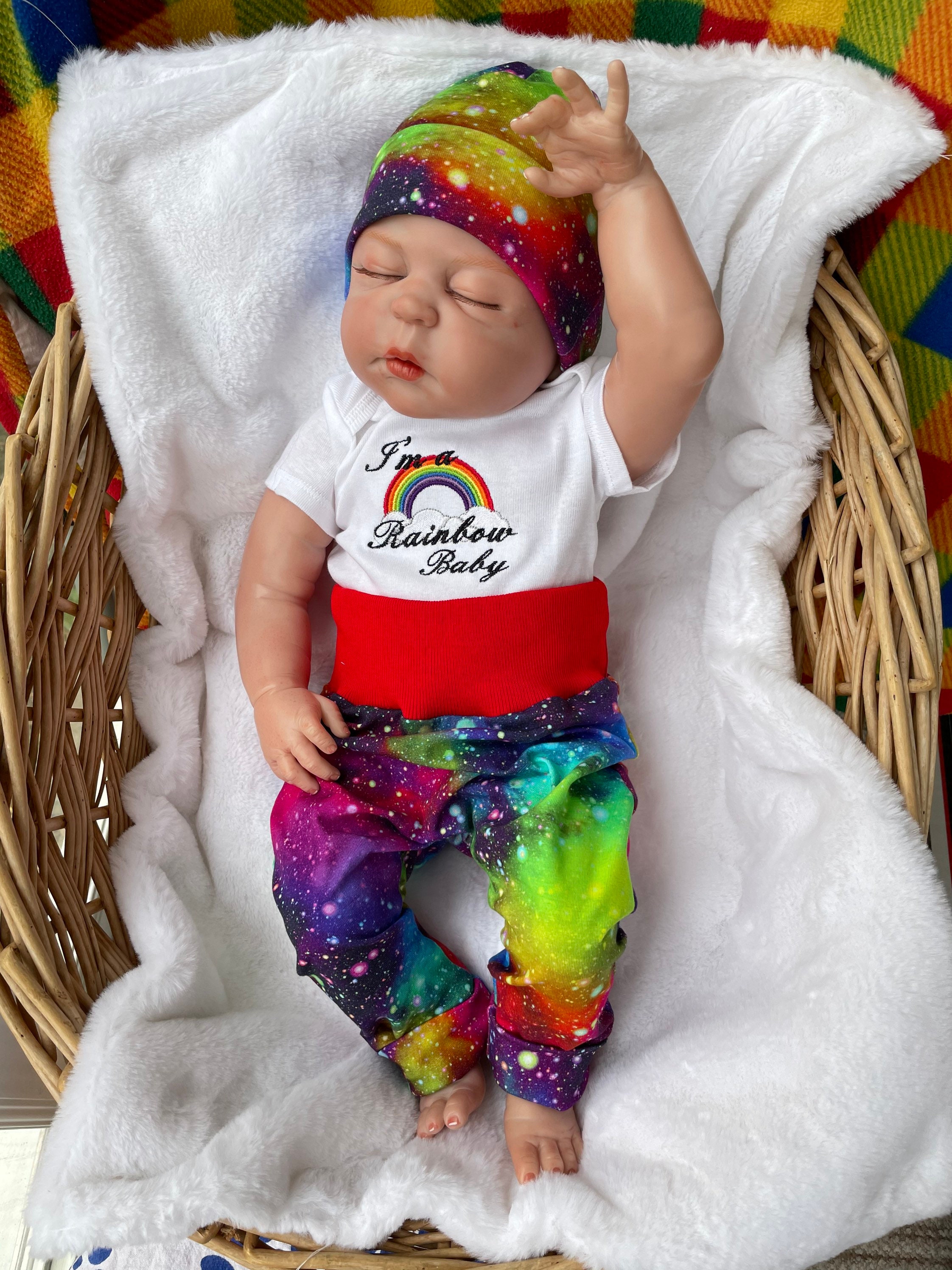 Rainbow Baby Gift Personalised baby Clothes Rainbow Baby Etsy