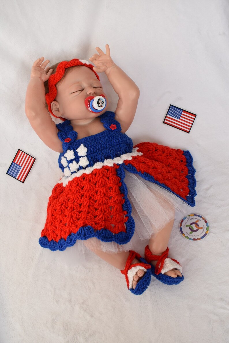 4th of july newborn outfit