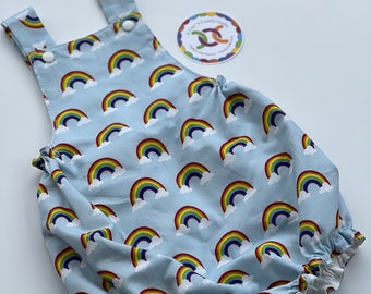 Rainbow baby Romper Outfit