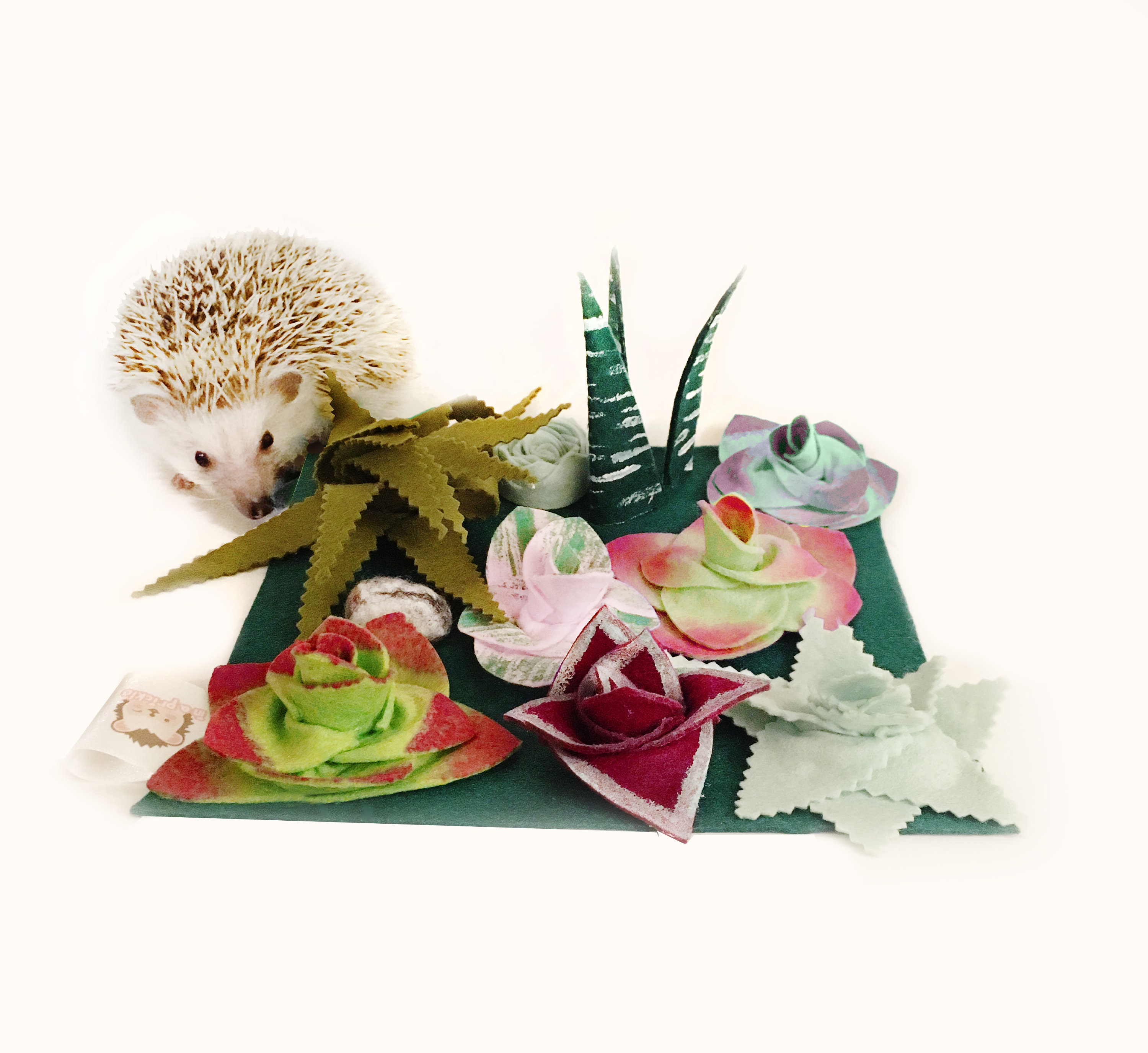 Petique Snuffle Mat Puzzle Pad Hedgehog for Dogs, 3X-Large