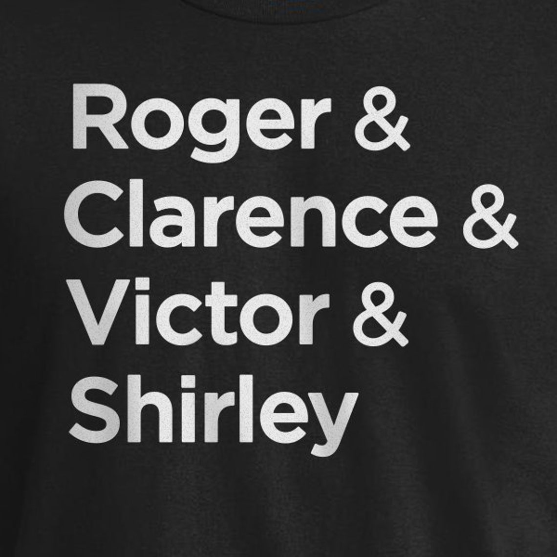 Airplane Movie Shirt Roger Clarence Victor Shirley Etsy