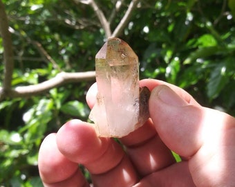 Clear Quartz Cluster - quartz point - clear quartz point - crown chakra - clear quartz crystal point cluster