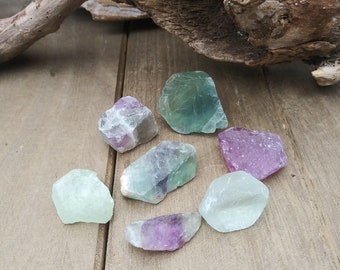 Raw Fluorite Crystal Lot - Fluorite Gemstones