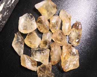 Citrine Crystals - golden citrine - raw citrine crystals - November birthstone