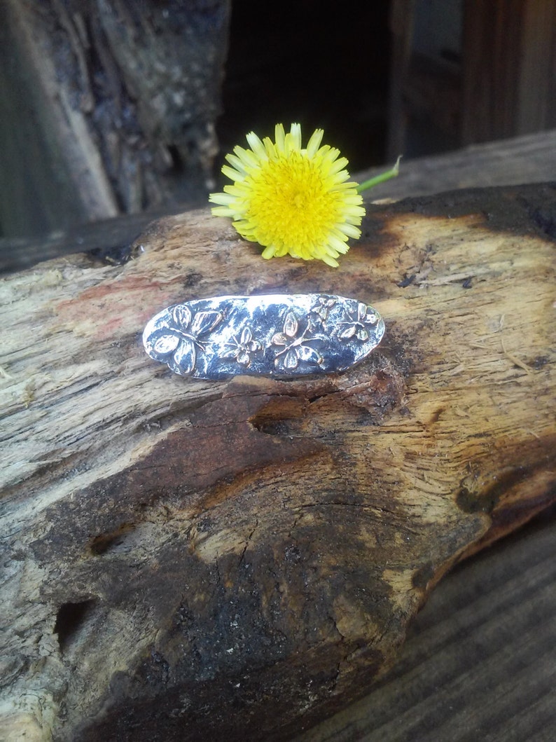 Butterfly Button Fastener From Green Girl Studio/'s Jewelry Grade Lead Free Pewter