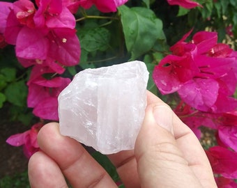 Rose Quartz Crystal - raw rose quartz - pink rose quartz