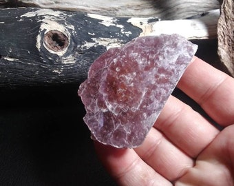 lepidolite mica - raw lepidolite crystal - lepidolite stone - mica - rough lepidolite