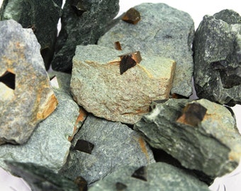 Magnetite Crystal in Talc Schist Matrix Mineral Specimen MAG3