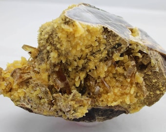 Large Elk Creek Calcite with Barite Crystal Mineral Specimen CAL46