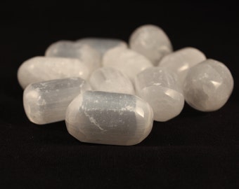 Selenite Polished Tumbled  SELP13