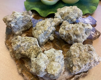 Green Grossular Raw  Garnet Crystal Cluster  Specimen GRNG1