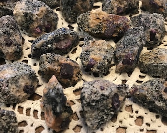 Corundum var. Ruby  Crystal on Matrix Specimen RUB18