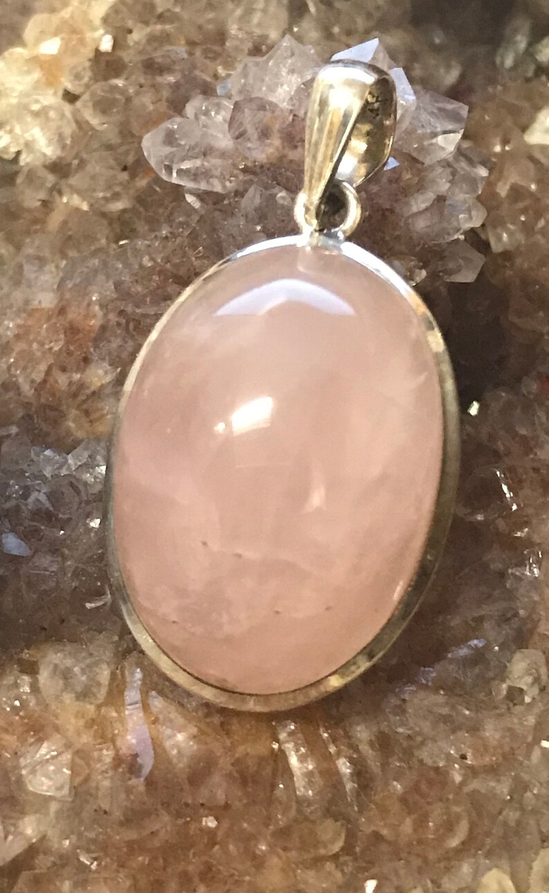 Rose Quartz Pendant P13D