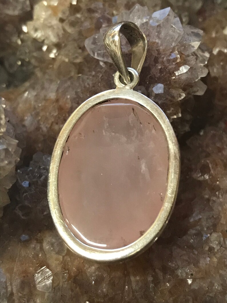 Rose Quartz Pendant P13D