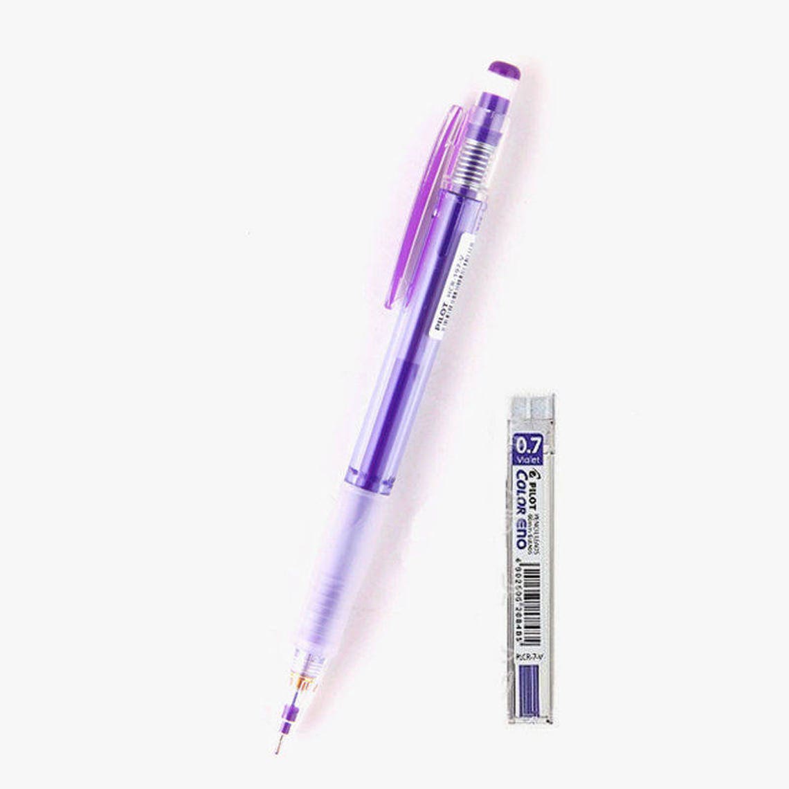 Pilot Color Eno Mechanical Pencil 0.7 mm violet Body Etsy
