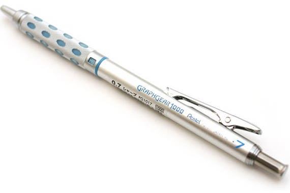 0 7mm Pentel Graphgear 1000 Mechanical Pencil 0 7mm Pg1017 Etsy 0 7mm Pentel Graphgear 1000 Mechanical Pencil 0 7mm Pg1017 Etsy