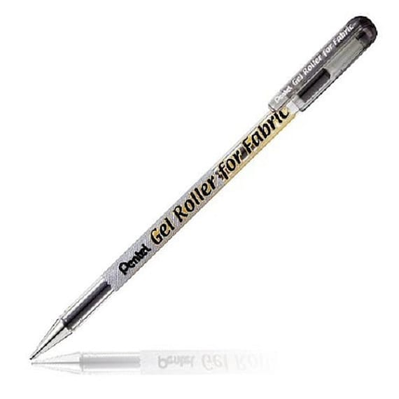 Fabric gel pens top