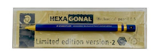 STAEDTLER Hexagonal Mechanical Pencil Limited Edition 0.5mm Model