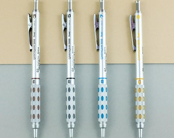Lápiz Mecánico Pentel Graph Gear 1000 - 0.5 Mm, Diseño Ergonómico Y Retráctil, Ideal Para Dibujo Técnico