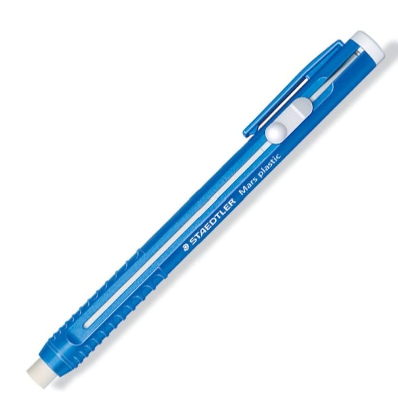 Staedtler Mars Retractable Plastic Eraser Holder Refillable Etsy