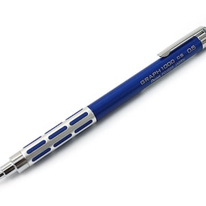 Porte-mine Pentel Graph 1000 0,5 mm, édition limitée, baril bleu PG1005-CS-C