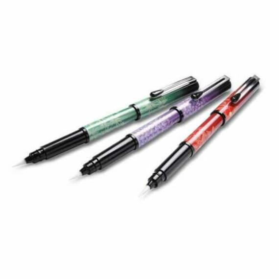 Pentel Refillable Calligraphy Pocket Brush Pen Limited Edition 3