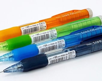 Pentel SIDE FX 0.5 PD255 Automatic Pencils 4 color set