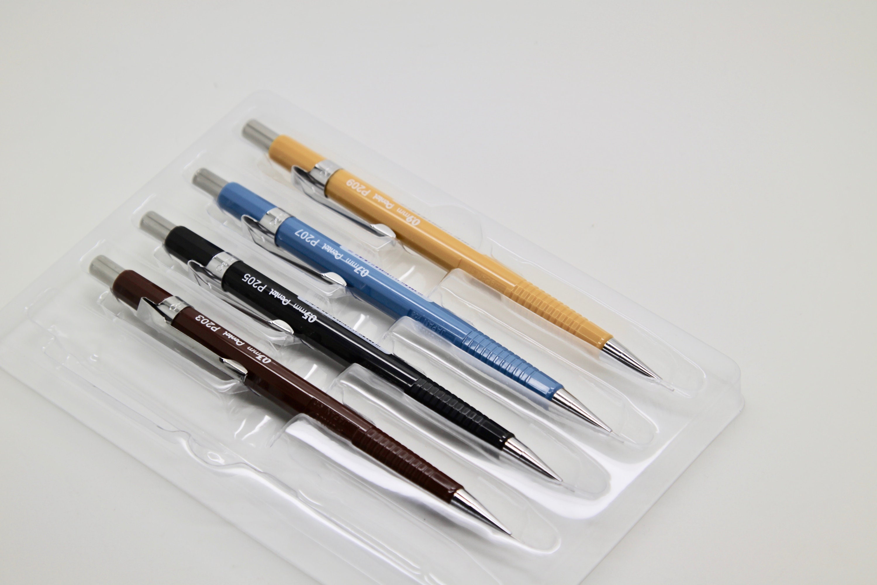Pentel P200 Automatic Mechanical Pencil 0.3 0.5 0.7 0.9mm 4 Etsy