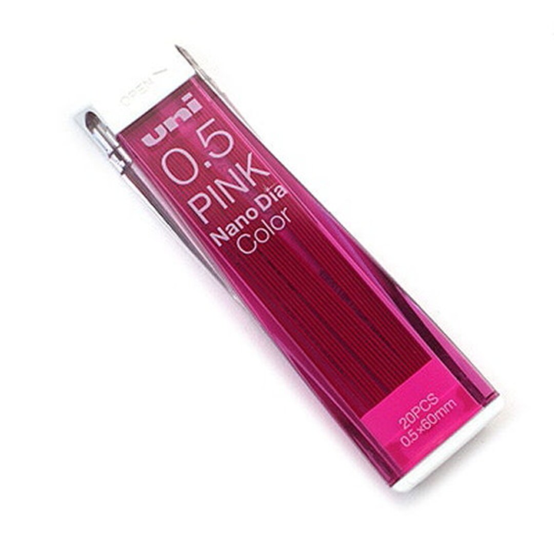 UNI Mitsubishi Nanodia Color Erasable Lead 0.5 Mm pink Etsy